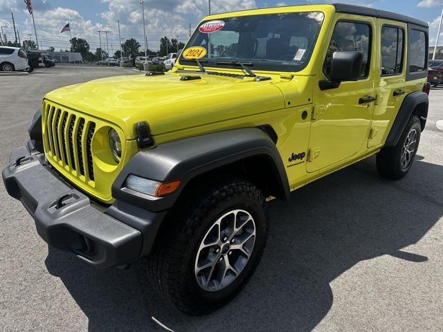 used 2024 Jeep Wrangler car, priced at $37,491