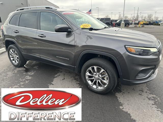 used 2021 Jeep Cherokee car, priced at $22,991