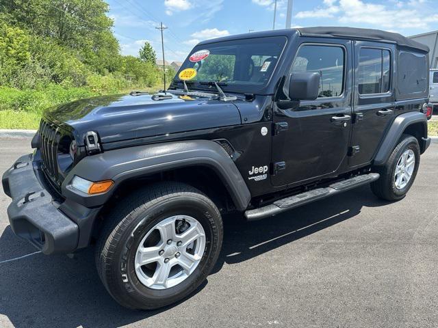 used 2020 Jeep Wrangler Unlimited car, priced at $31,499