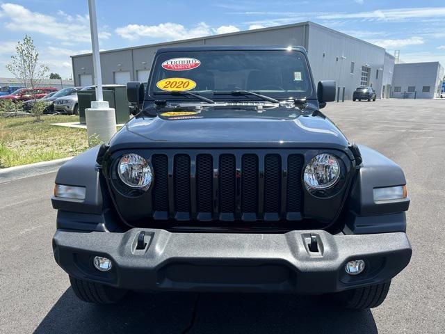 used 2020 Jeep Wrangler Unlimited car, priced at $31,499