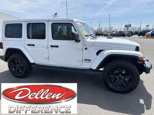 used 2021 Jeep Wrangler Unlimited car, priced at $33,991