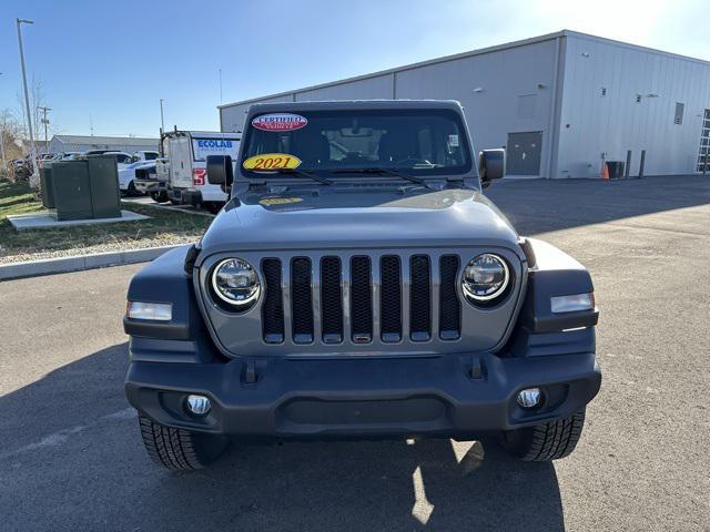 used 2021 Jeep Wrangler Unlimited car, priced at $32,795