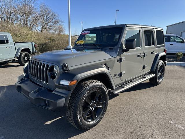 used 2021 Jeep Wrangler Unlimited car, priced at $32,795