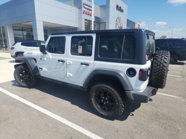 used 2021 Jeep Wrangler car, priced at $32,000