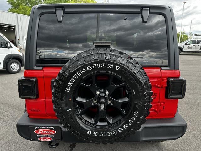 used 2021 Jeep Wrangler car, priced at $27,491