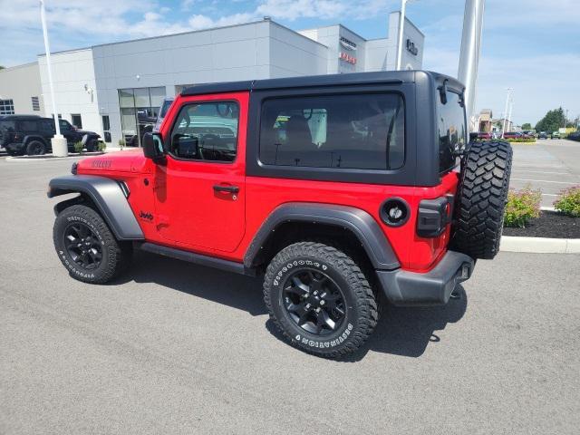 used 2021 Jeep Wrangler car, priced at $27,491