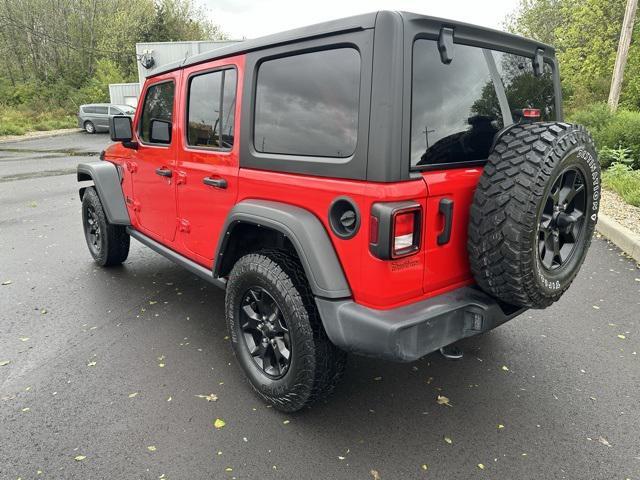 used 2021 Jeep Wrangler car, priced at $33,000