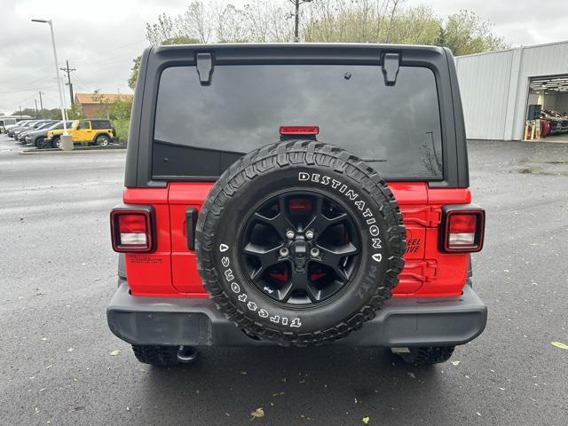 used 2021 Jeep Wrangler car, priced at $33,000