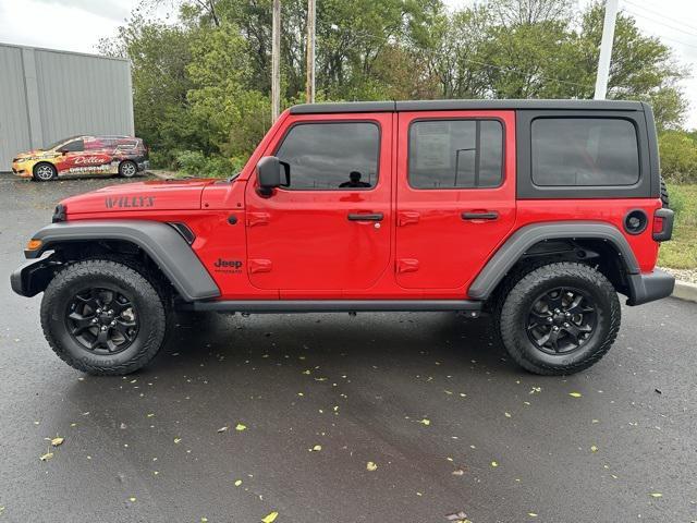 used 2021 Jeep Wrangler car, priced at $33,000