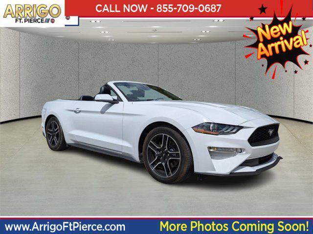 used 2021 Ford Mustang car, priced at $18,991