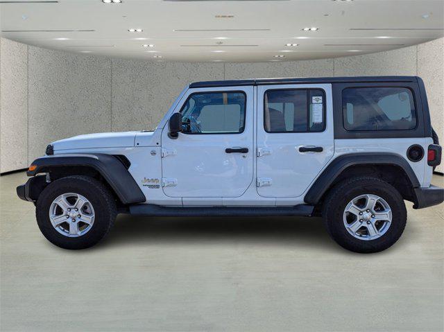 used 2019 Jeep Wrangler Unlimited car, priced at $24,451