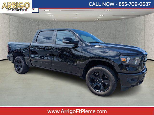 used 2021 Ram 1500 car, priced at $34,991