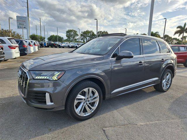 used 2021 Audi Q7 car, priced at $33,995