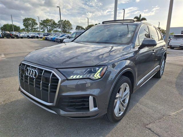 used 2021 Audi Q7 car, priced at $33,995