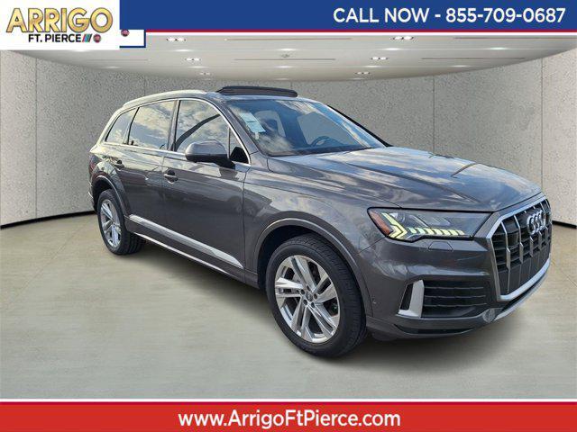 used 2021 Audi Q7 car, priced at $33,995