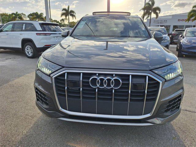 used 2021 Audi Q7 car, priced at $33,995