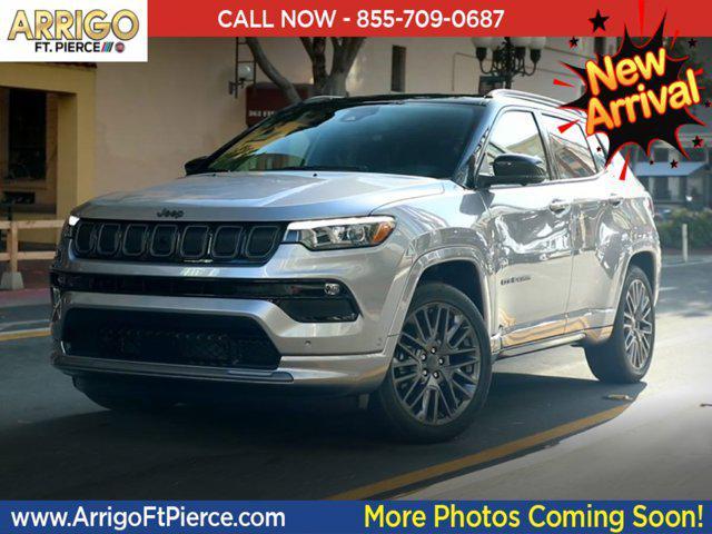 used 2022 Jeep Compass car, priced at $20,491