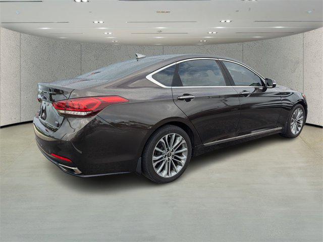 used 2017 Genesis G80 car, priced at $15,993