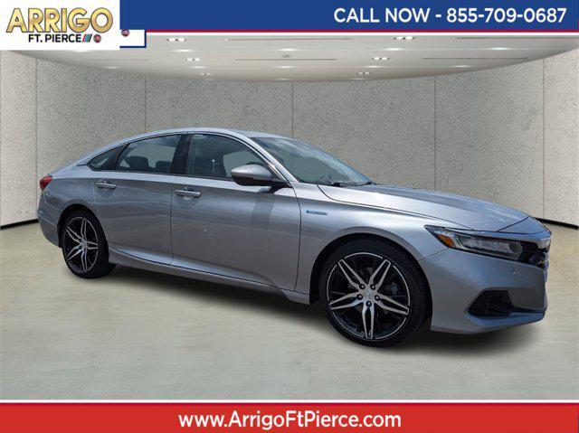 used 2022 Honda Accord Hybrid car, priced at $26,314