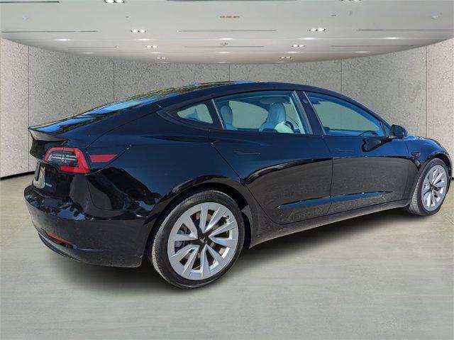 used 2022 Tesla Model 3 car, priced at $27,991