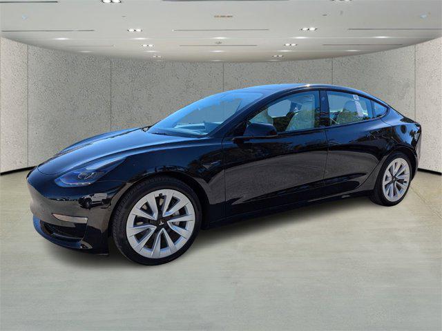 used 2022 Tesla Model 3 car, priced at $27,991