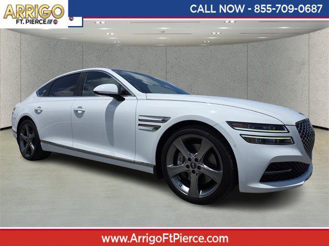 used 2021 Genesis G80 car, priced at $30,999