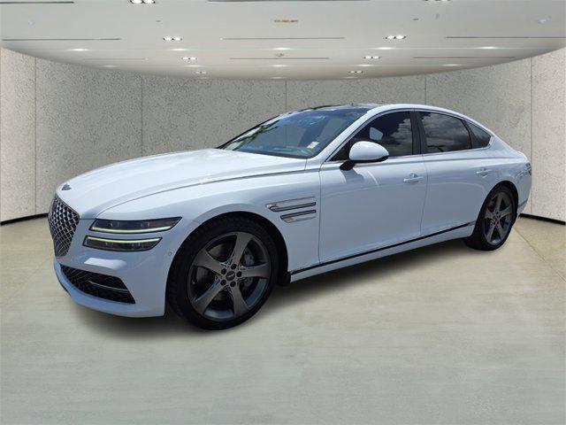 used 2021 Genesis G80 car, priced at $30,999