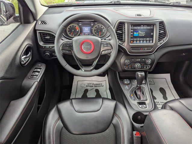 used 2022 Jeep Cherokee car, priced at $21,802