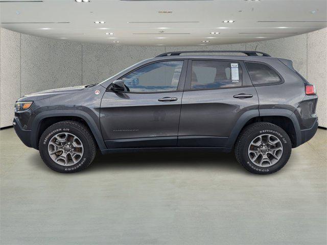 used 2022 Jeep Cherokee car, priced at $21,802