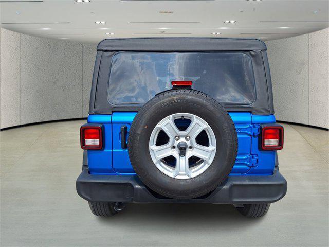 used 2023 Jeep Wrangler car, priced at $38,491