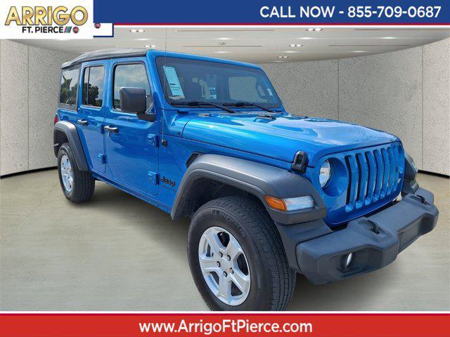 used 2023 Jeep Wrangler car, priced at $38,491