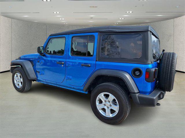 used 2023 Jeep Wrangler car, priced at $38,491