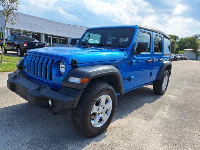 used 2023 Jeep Wrangler car, priced at $38,491