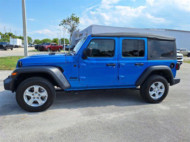 used 2023 Jeep Wrangler car, priced at $38,491