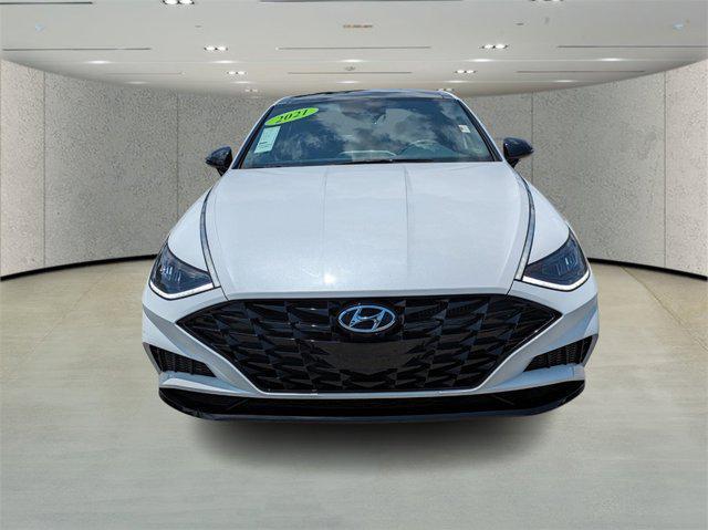 used 2021 Hyundai Sonata car, priced at $19,671