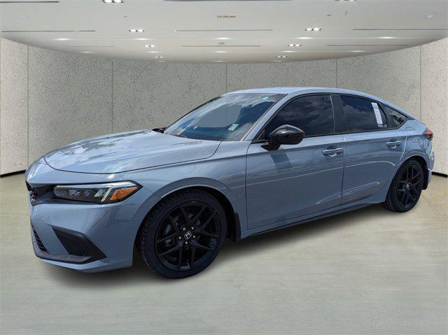used 2022 Honda Civic car, priced at $23,391