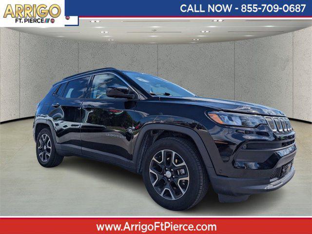 used 2022 Jeep Compass car, priced at $17,522