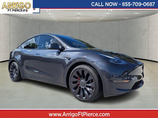 used 2024 Tesla Model Y car, priced at $35,991