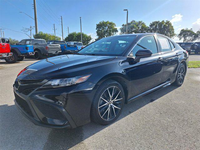 used 2021 Toyota Camry car, priced at $19,381