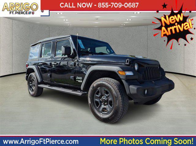 used 2018 Jeep Wrangler Unlimited car, priced at $21,993