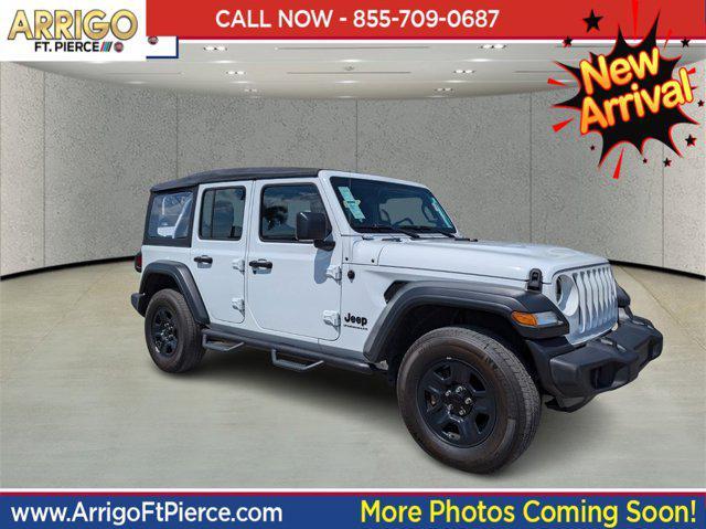 used 2023 Jeep Wrangler car, priced at $27,561