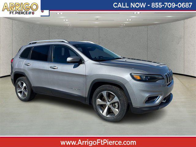 used 2021 Jeep Cherokee car, priced at $23,803