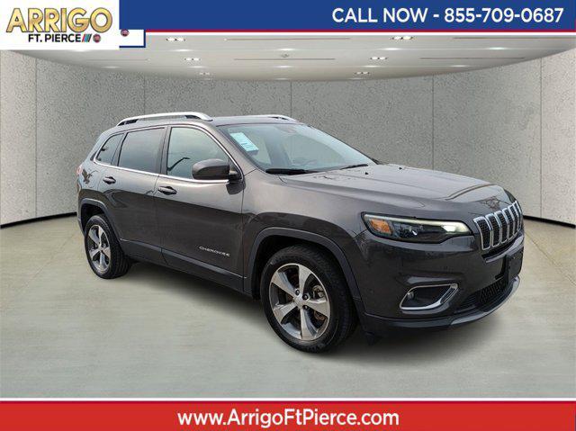 used 2021 Jeep Cherokee car, priced at $20,991