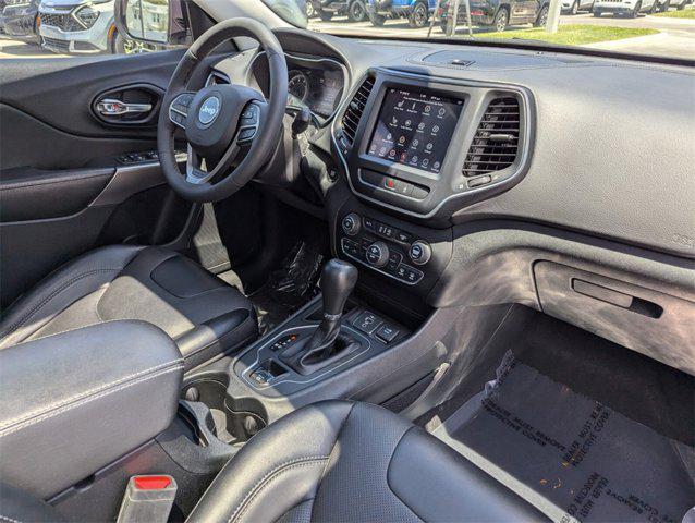 used 2022 Jeep Cherokee car, priced at $23,822