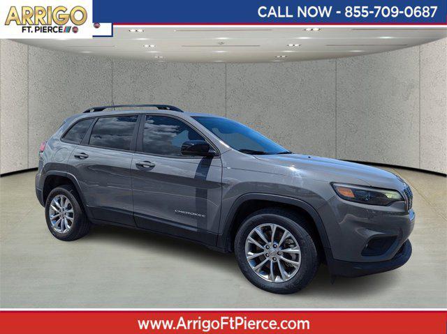 used 2022 Jeep Cherokee car, priced at $23,822