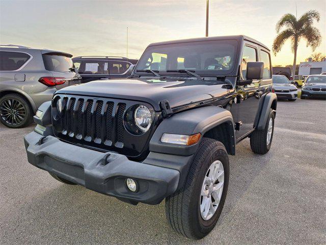 used 2021 Jeep Wrangler car, priced at $26,811