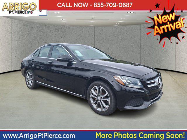 used 2017 Mercedes-Benz C-Class car, priced at $15,991