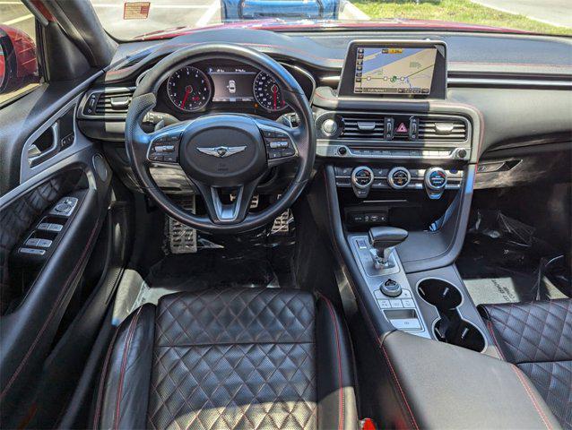 used 2019 Genesis G70 car, priced at $24,582