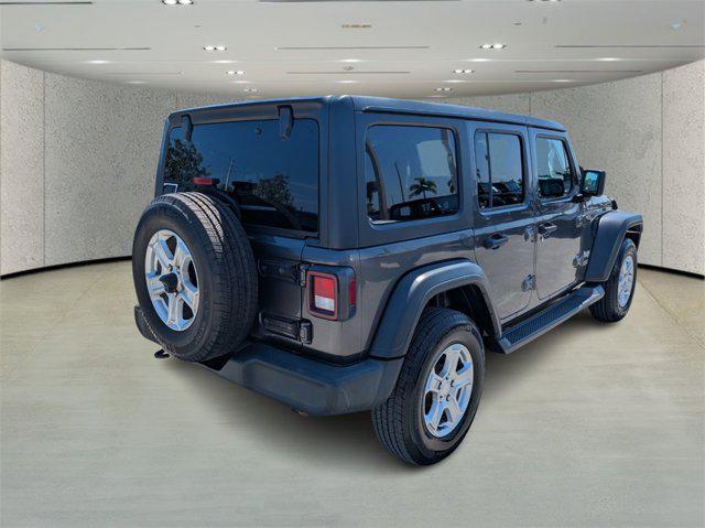 used 2020 Jeep Wrangler Unlimited car, priced at $25,553