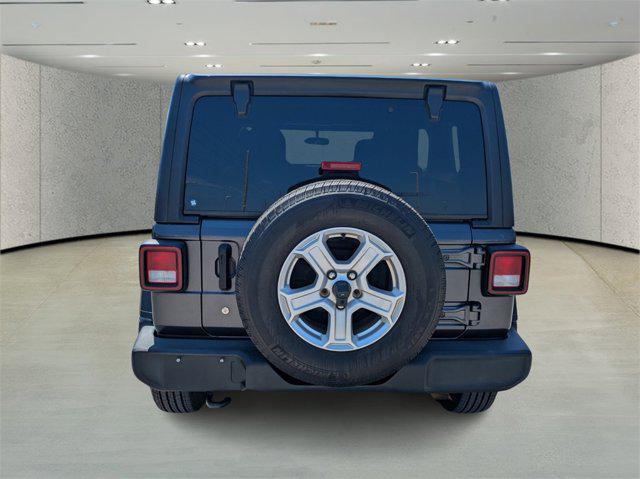 used 2020 Jeep Wrangler Unlimited car, priced at $25,553